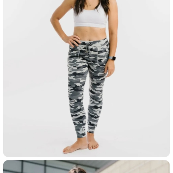 ZYIA Pants - ZYIA Camo Unwind Joggers